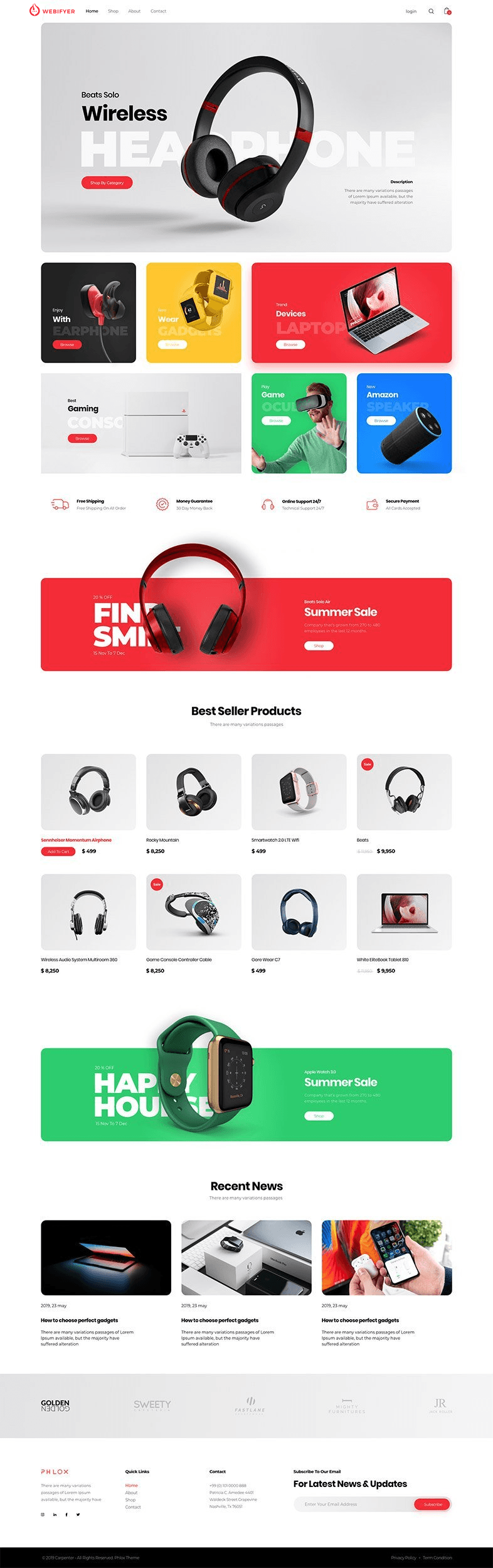 Digital Shop website preview
